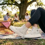 Platform Cruise Hi White Borchie - immagine 2