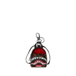 Sprayground Portachiavi Sharks In Paris Wtf Bubble Brown Check Backpack Keychain
