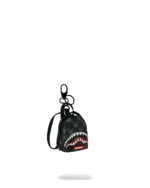 Sprayground Portachiavi Sharks In Paris Wtf Bubbly Black Check Backpack Keychain - immagine 4