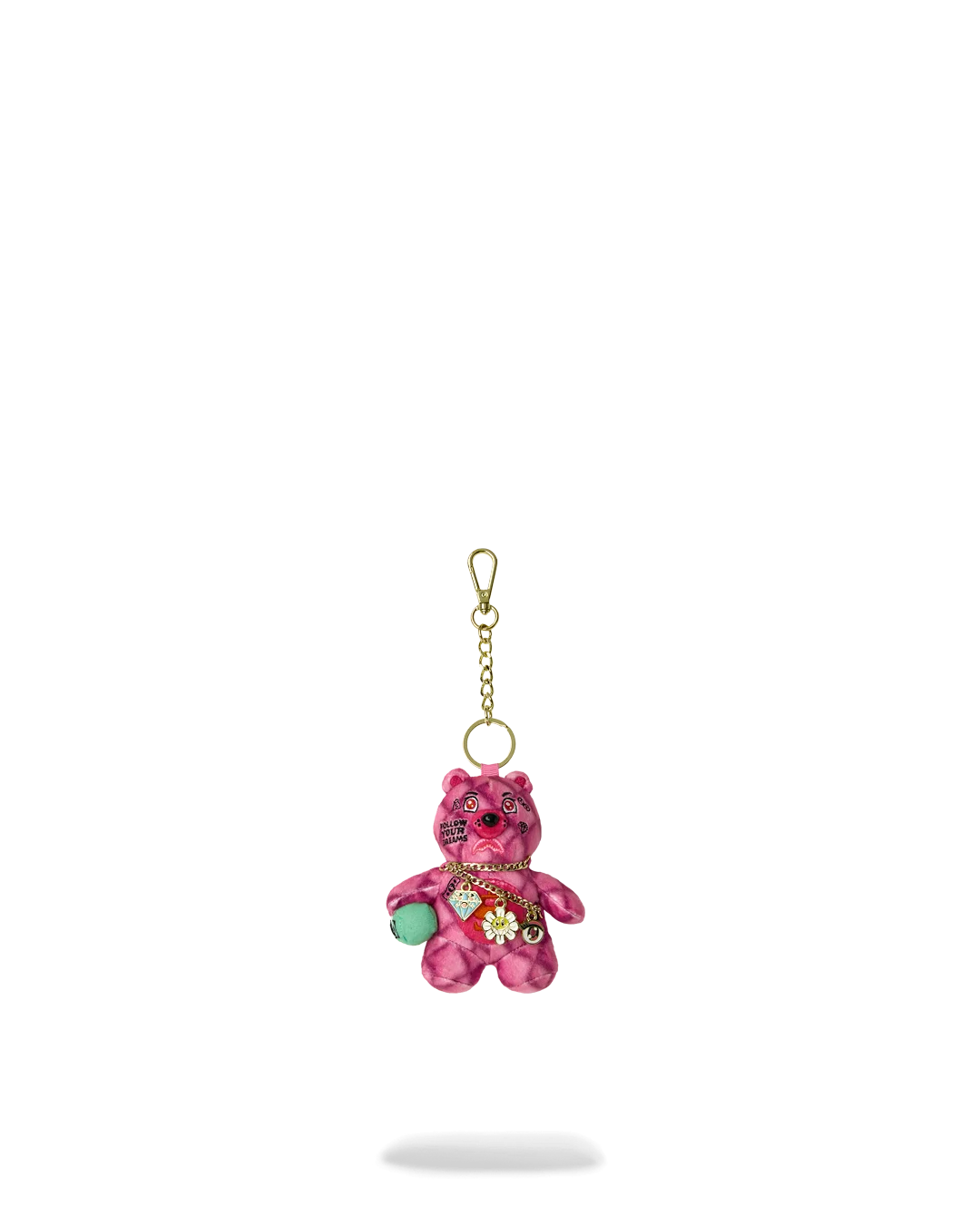K9597_1 Sprayground Portachiavi Kawaii Dangles Bear Keychain - immagine 1