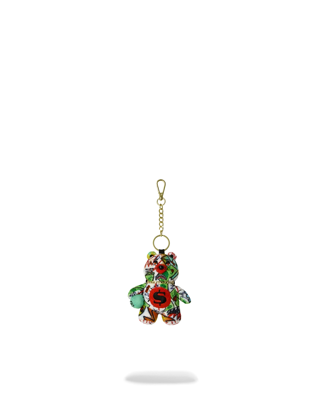 K9598_1 Sprayground Portachiavi Doodle Bear Keychain - immagine 1
