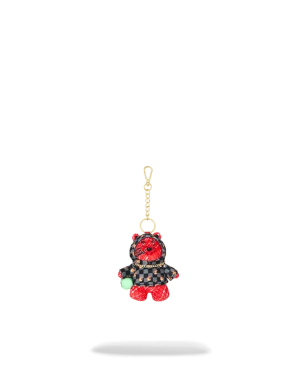 Sprayground Portachiavi Diablo Scribble Bear Keychain