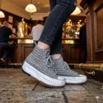 Platform Hike Hi Grey Full Studs Washed - immagine 2