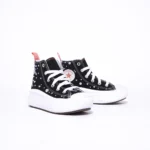 Platform Hi Move Black Strass Perle Kid - immagine 2