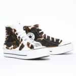 Platform Hi White Mucca Animalier Borchie - immagine 3
