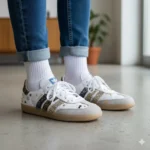 Adidas Samba Triple Gold Paint - immagine 2