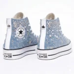 Platform Hi Destroy Denim Strass - immagine 4