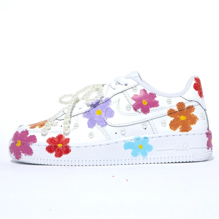 Nike Air Force One Fiori Perle - immagine 1