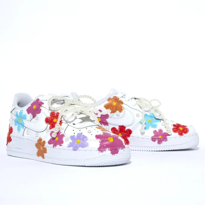 Nike Air Force One Fiori Perle - immagine 2