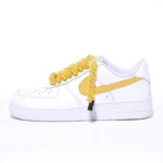 Nike Air Force One Yellow Swooshy Rope