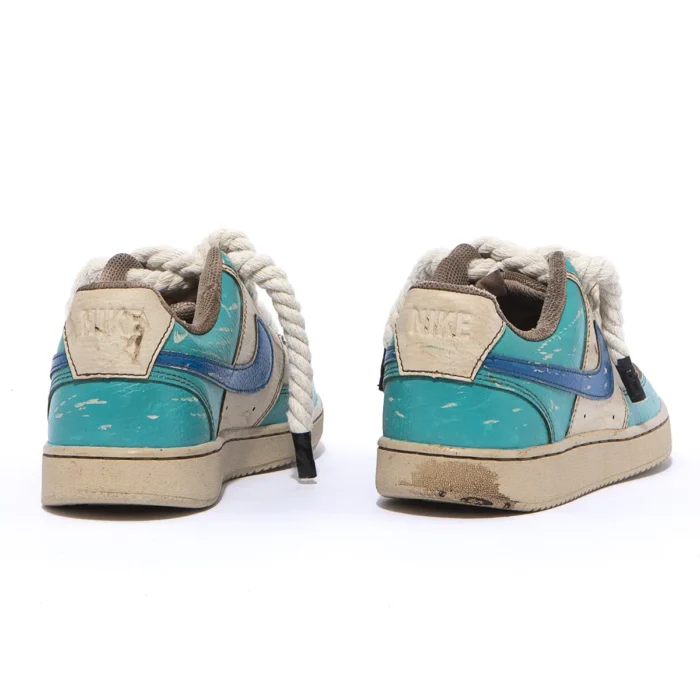Nike Court Destroy Green Blu Rope - immagine 3