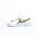 Nike Court Gold Glitter Drip