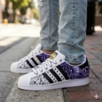 Adidas Superstar Imls Purple Bandana - immagine 2