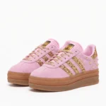Adidas Gazelle Bold Pink Glitter Oro - immagine 3