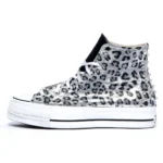 Platform Hi Black Silver Reflex