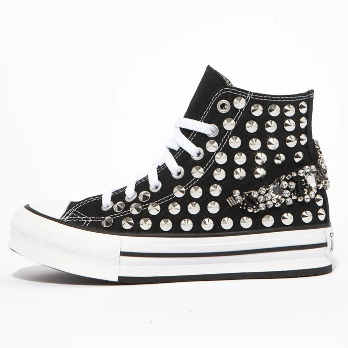 Platform Hi Black Wollstonecraft Kid - immagine 1