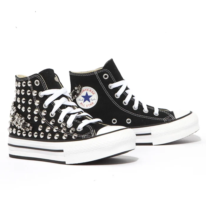 Platform Hi Black Wollstonecraft Kid - immagine 3