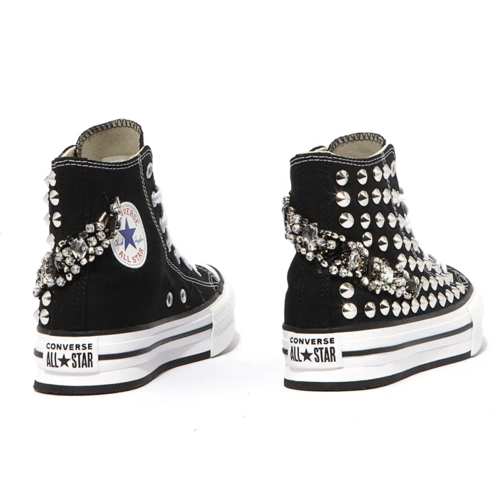 Platform Hi Black Wollstonecraft Kid - immagine 2