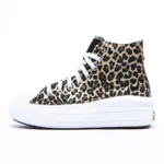 Platform Hi Move Black Animalier