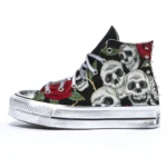 Platform Hi Skull & Roses