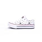 Platform Low White Cabo Stars Kid