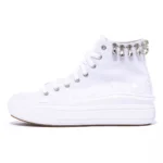 Platform Hi Move White Glitter Gioiello