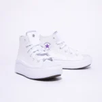 Platform Hi Move White Glitter Kid - immagine 2
