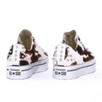 Platform Low White Mucca Animalier Borchie - immagine 3