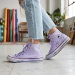 All Star Hi Dyeing Purple Strass Perle - immagine 2