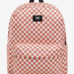 Vans Zaino Check Bianco Rosso 22 Litri