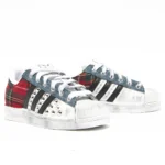 Adidas Superstar Denim Tartan - immagine 2