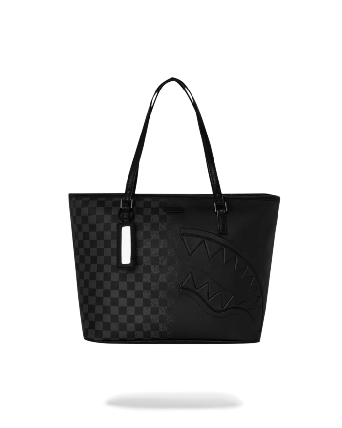 Sprayground Borsa Half Spritz Black/Grey Check - immagine 1