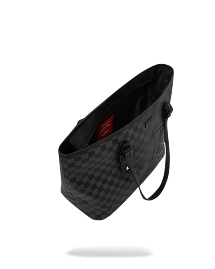 Sprayground Borsa Half Spritz Black/Grey Check - immagine 6