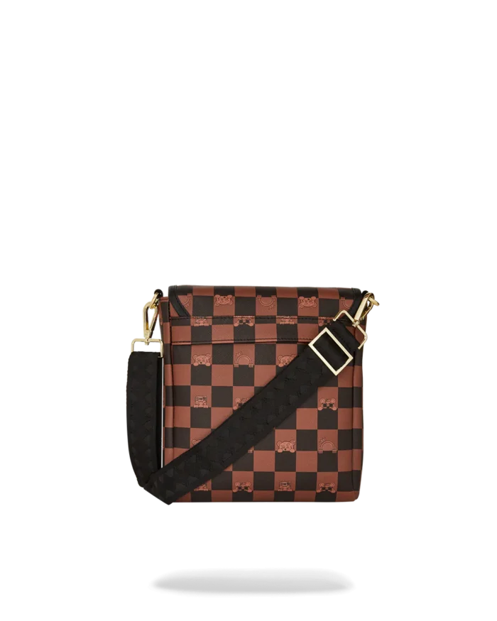Sprayground Peeking Character Check Messenger Sling - immagine 4