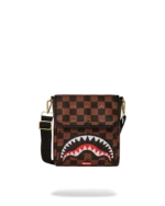 Sprayground Peeking Character Check Messenger Sling