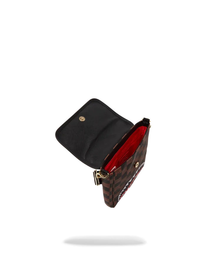 Sprayground Peeking Character Check Messenger Sling - immagine 5