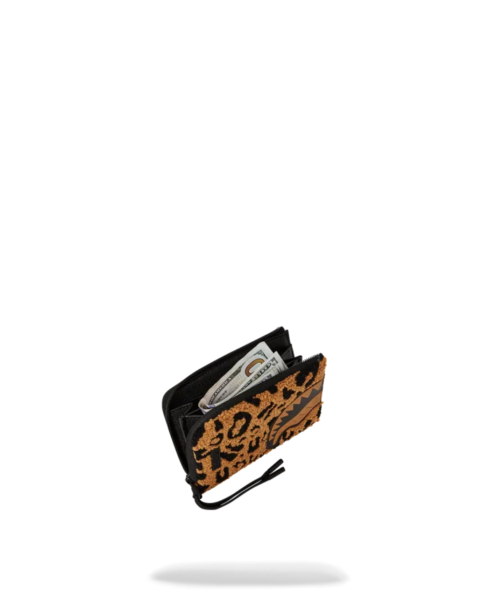 Sprayground Portafoglio Chenille Cheetah Wallet - immagine 5