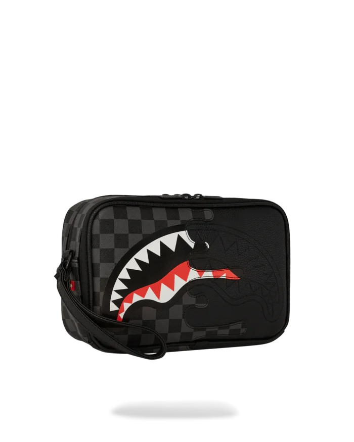 Sprayground Unfinished Shark Toiletry - immagine 3