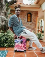 Sprayground Vandal Couture Carry On Luggage - immagine 8