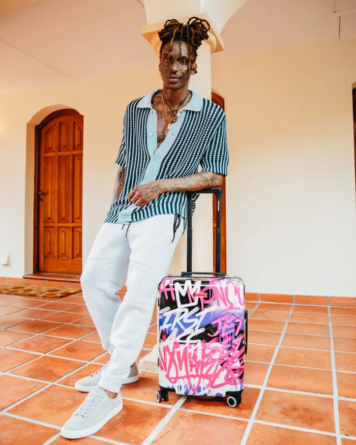 Sprayground Vandal Couture Carry On Luggage - immagine 10