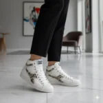 Diadora Game Hi White Snk Swoosh - immagine 2