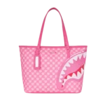 Sprayground Borsa Pink New Check Faces Tote
