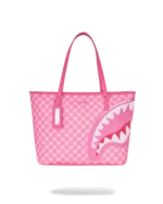 Sprayground Borsa Pink New Check Faces Tote