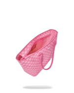 Sprayground Borsa Pink New Check Faces Tote - immagine 7