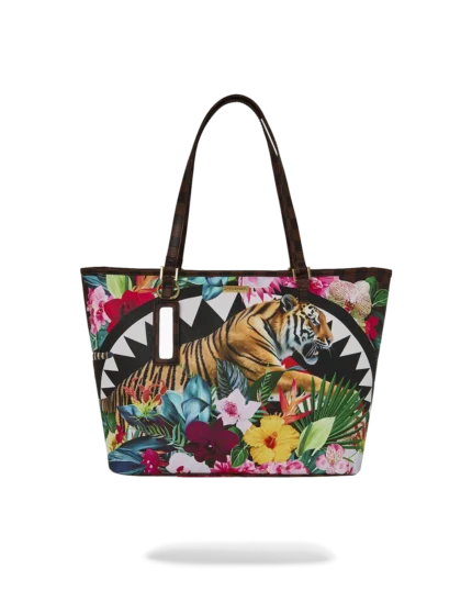 Sprayground Borsa Flowering Jungle Shark 2 Tote