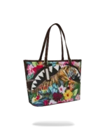 Sprayground Borsa Flowering Jungle Shark 2 Tote - immagine 3