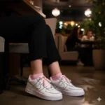 Nike Air Force One Decolor Rosa Strass - immagine 2
