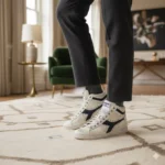 Diadora Game Hi Black Swoosh Studs - immagine 2