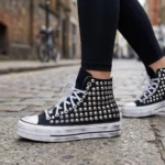 Platform Hi Black Full Studs - immagine 2