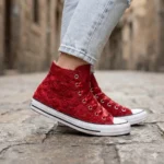 All Star Hi Pizzo Rose Rosse - immagine 2